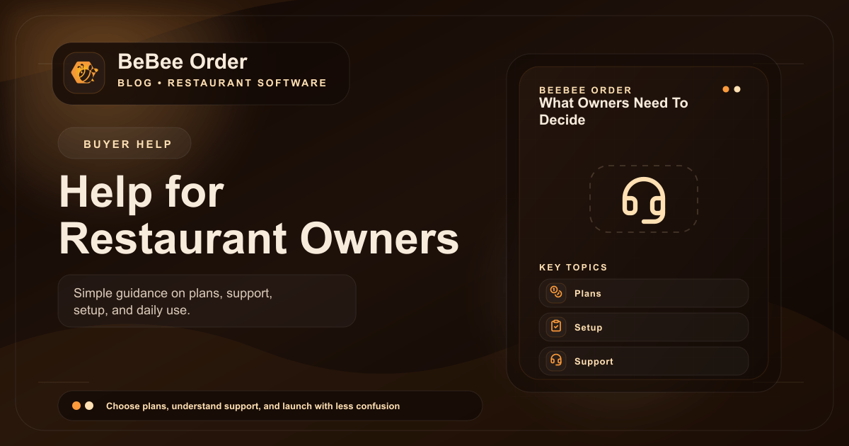 အကူအညီ အမျိုးအစားအတွက် BeBee Order ဘလော့ပုံ